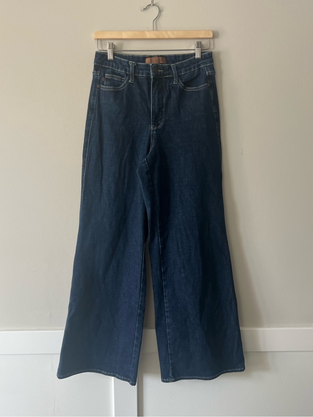 Judy Blue JB88849 High Waist Tummy Control Retro Wide Leg Jeans 9/29
